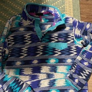Patagonia synchilla quarter snap t pullover - SOLD